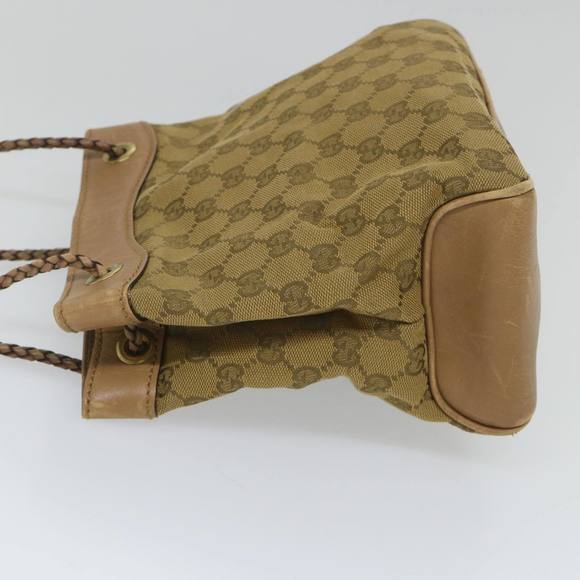 GUCCI GG Canvas Hand Bag Brown 109143 Auth 57772 - Picture 4 of 16